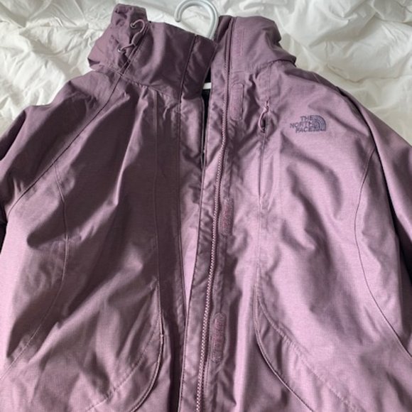 North Face purple parka/jacket - Picture 2 of 3